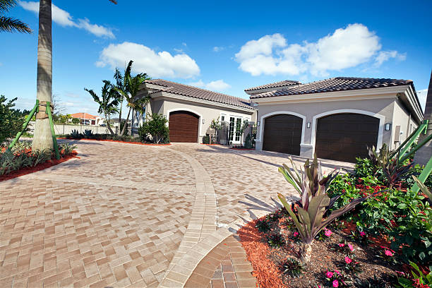 Permeable Paver Driveway in Santa Rosa Valley, CA